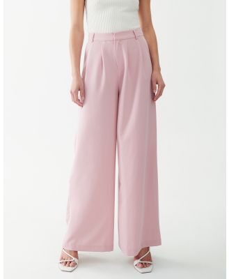 Calli - Isla Trousers - Pants (Pale Pink) Isla Trousers
