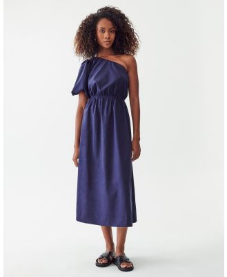 Calli - Korrine Midi Dress - Dresses (Navy Blue) Korrine Midi Dress