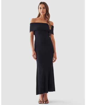 Calli - Leah Knit Dress - Dresses (Black) Leah Knit Dress