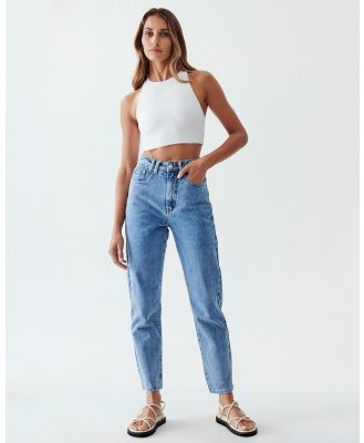 Calli - Luna Relaxed Jeans - Jeans (Classic Blue) Luna Relaxed Jeans