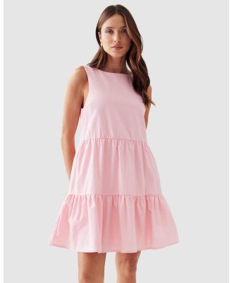 Calli - Marlou Mini Dress - Dresses (Pale Pink) Marlou Mini Dress