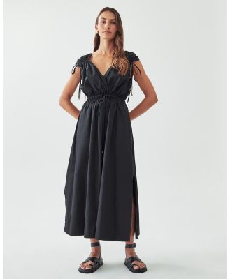 Calli - Pilar Midi Dress - Dresses (Black) Pilar Midi Dress