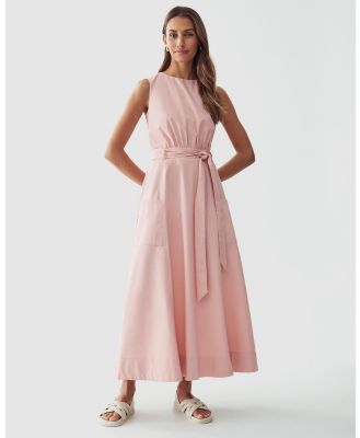 Calli - Tinley Midi Dress - Dresses (Blush) Tinley Midi Dress
