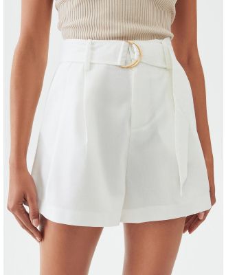 Calli - Uriela Shorts - Shorts (White) Uriela Shorts