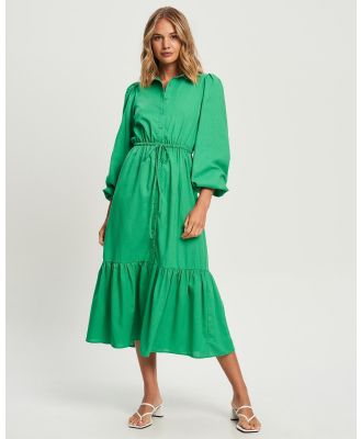 Calli - Valeri Midi Dress - Dresses (Apple Green) Valeri Midi Dress