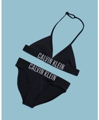 Calvin Klein - Triangle Bikini Set   Teens - Bikini Set (PVH Black) Triangle Bikini Set - Teens