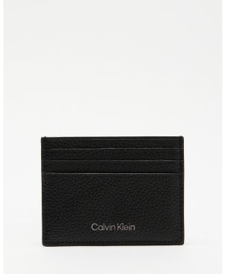 Calvin Klein - Warmth Cardholder - Wallets (CK Black) Warmth Cardholder