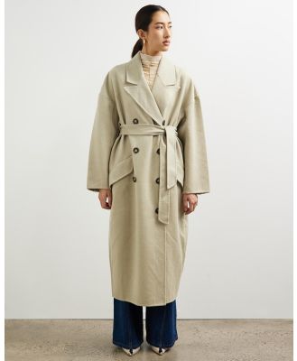 CAMILLA AND MARC - Novy Coat - Coats & Jackets (Stone) Novy Coat