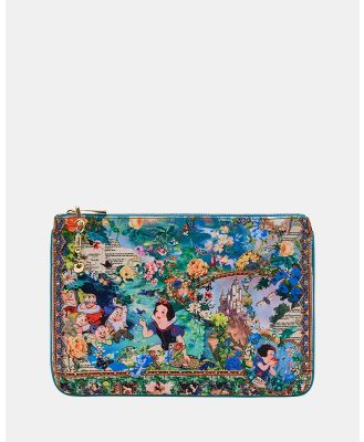 Camilla - Small Canvas Clutch - Clutches (The Fairest Of Them All) Small Canvas Clutch