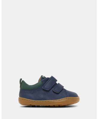 Camper - Peu Cami Shoes Infant - Flats (Dark Blue/Green) Peu Cami Shoes Infant
