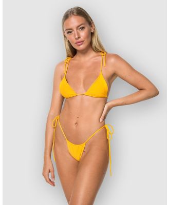 Cantik Swimwear - Miami Bottom - Bikini Bottoms (Marigold) Miami Bottom