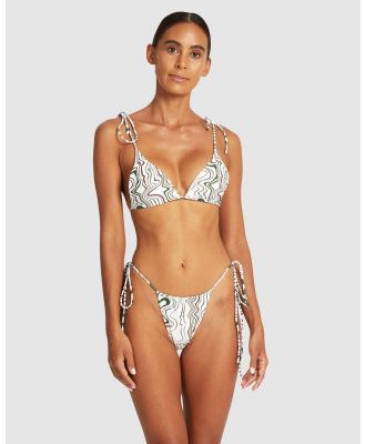 Cantik Swimwear - Miami Bottom - Bikini Tops (Multi Print) Miami Bottom