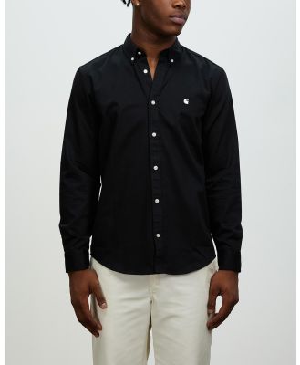 Carhartt - LS Madison Shirt - Casual shirts (Black & Wax) LS Madison Shirt