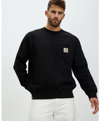 Carhartt - Pocket Sweatshirt - Sweats (Black) Pocket Sweatshirt