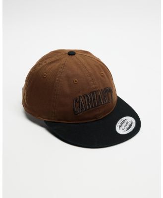 Carhartt - Preston Cap - Headwear (Deep H Brown & Black) Preston Cap