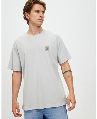 Carhartt - SS Nelson T Shirt - T-Shirts & Singlets (Sonic Silver) SS Nelson T-Shirt
