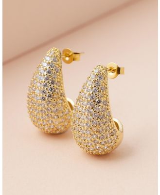 Carly Paiker - Riviera Raindrop Earrings - Jewellery (Gold) Riviera Raindrop Earrings