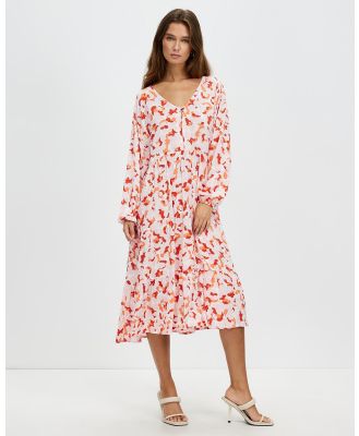 Cartel & Willow - Cali Midi Dress - Printed Dresses (Confetti) Cali Midi Dress