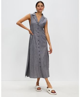 Cartel & Willow - Clara Maxi Dress - Dresses (Yarn Dyed Black) Clara Maxi Dress