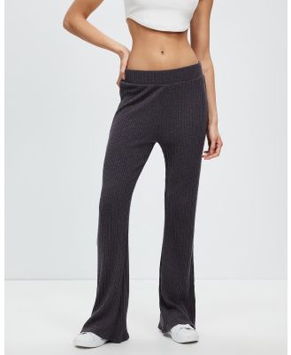 Cartel & Willow - Demi Knit Pants - Pants (Charcoal Knit) Demi Knit Pants