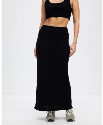Cartel & Willow - Sammie Knit Skirt - Skirts (Black) Sammie Knit Skirt