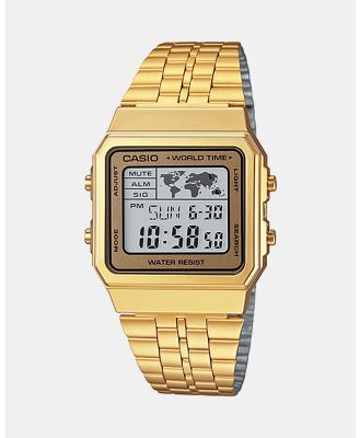 Casio - Vintage A500WGA 9DF - Watches (Gold & Black) Vintage A500WGA-9DF