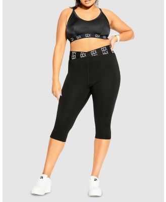 CCX - 3 4 Active Legging - All onesies (Black) 3-4 Active Legging