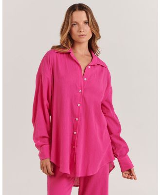 Charlie Holiday - Maple Shirt - Shirts & Polos (Pink) Maple Shirt