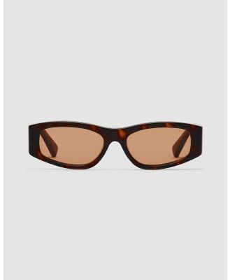 CHARLOTTE MERCY - Hensen - Sunglasses (Brown) Hensen