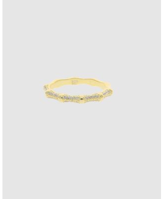 Chuchka - Bamboo Bling Ring - Jewellery (Gold) Bamboo Bling Ring