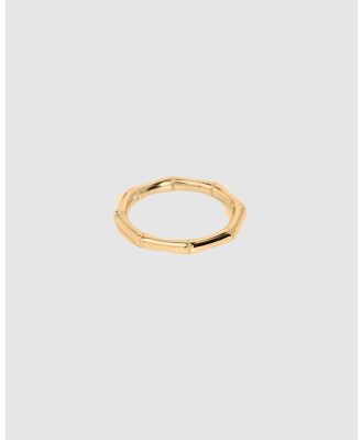 Chuchka - Bamboo Ring - Jewellery (Gold) Bamboo Ring