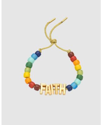 Chuchka - Faith Beaded Bracelet - Jewellery (Rainbow) Faith Beaded Bracelet