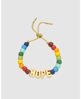 Chuchka - Hope Beaded Bracelet - Jewellery (Rainbow) Hope Beaded Bracelet