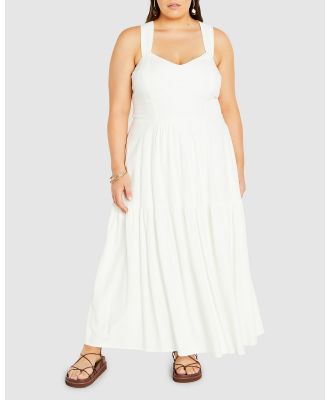 City Chic - Bailey Dress - Dresses (White) Bailey Dress
