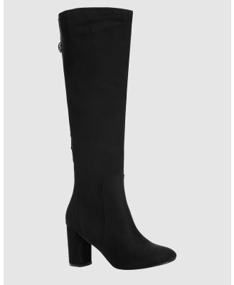 City Chic - Perry Knee High Boot - Knee-High Boots (Black) Perry Knee High Boot