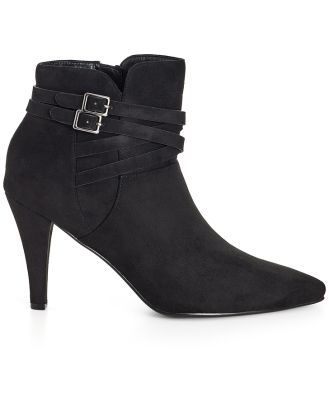 City Chic - Sultry Ankle Boot - Ankle Boots (Black) Sultry Ankle Boot