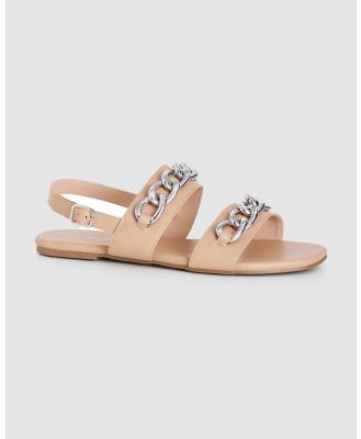 City Chic - WIDE FIT Evelyn Sandal - Sandals (Neutral) WIDE FIT Evelyn Sandal