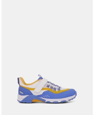 Clarks - Nash - Sneakers (Blue/Yellow Multi) Nash