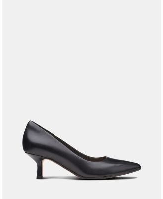 Clarks - Violet55 Rae - Dress Shoes (Black Leather) Violet55 Rae