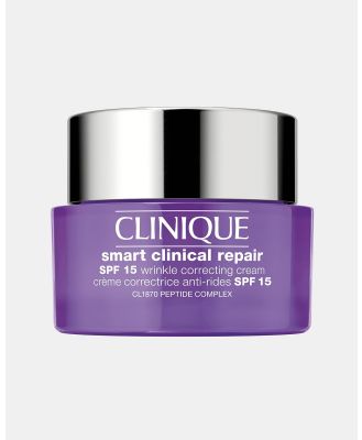 Clinique - Smart Clinical Repair SPF 15 Wrinkle Correcting Cream - Skincare (50ml) Smart Clinical Repair SPF 15 Wrinkle Correcting Cream