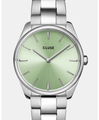 Cluse - Feroce Petite Link - Watches (Silver) Feroce Petite Link