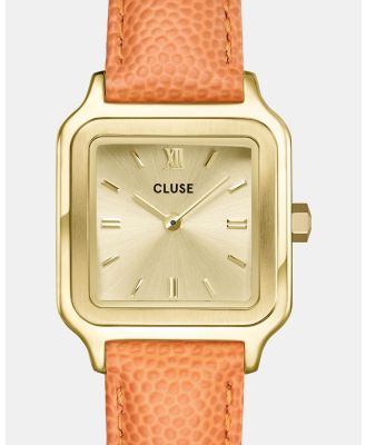 Cluse - Gracieuse Petite Leather - Watches (Gold) Gracieuse Petite Leather