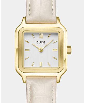 Cluse - Gracieuse Petite Leather - Watches (White) Gracieuse Petite Leather