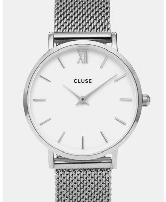 Cluse - Minuit Mesh - Watches (Silver) Minuit Mesh