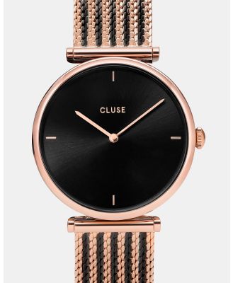 Cluse - Triomphe Mesh - Watches (Rose Gold) Triomphe Mesh