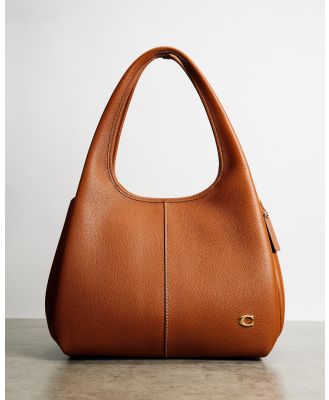 Coach - Lana Shoulder Bag - Handbags (Burnished Amber) Lana Shoulder Bag