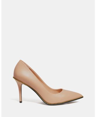Coach - Waverly Leather Pump - All Pumps (Beechwood) Waverly Leather Pump