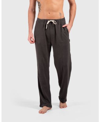 Coast Clothing - Charcoal Relaxed Lounge Pants - Sleepwear (Raven) Charcoal Relaxed Lounge Pants