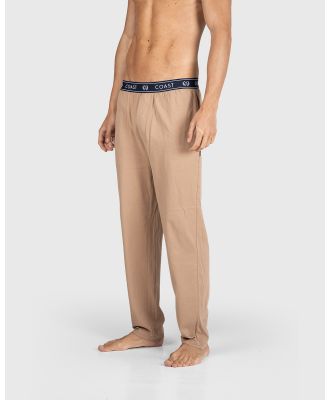 Coast Clothing - Lounge Pants   Tan - Sleepwear (Mocha) Lounge Pants - Tan