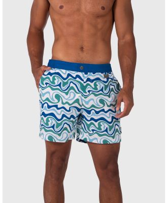 Coast Clothing - Palm Springs Swim Shorts - Shorts (Blue) Palm Springs Swim Shorts